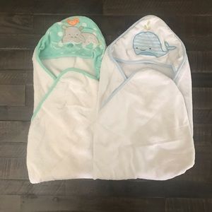 Two Infant Towels